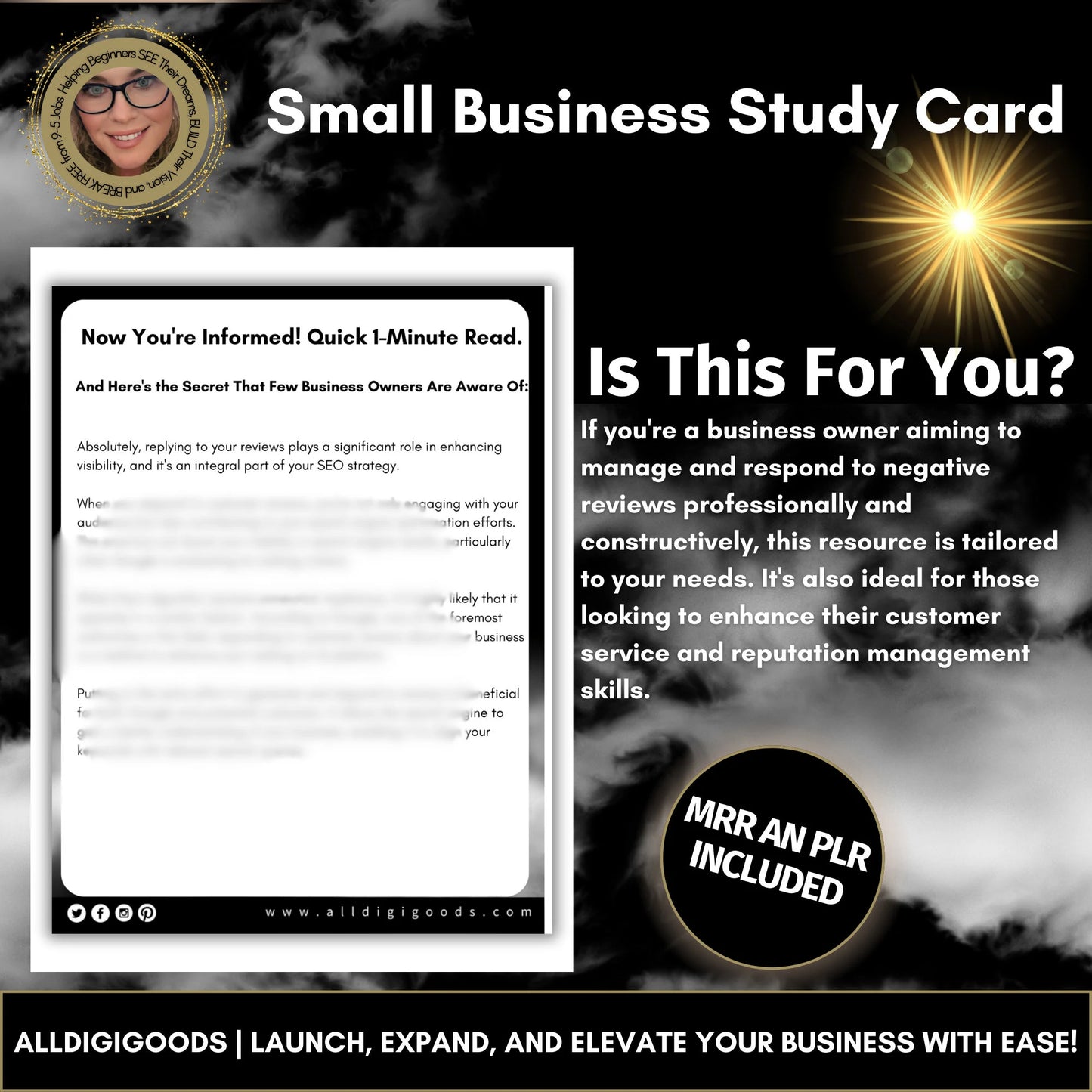 Transforming Negative Reviews into Growth Opportunities: A Guide with Expert Responses and Templates, Including MRR and PLR Rights